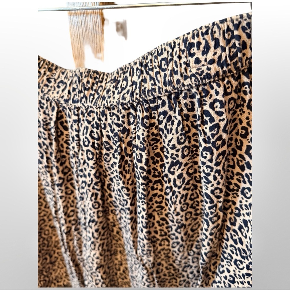 🖤🐆 NWT American Eagle Leopard Print Pull-On Shorts | Size L - Picture 6 of 13